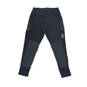 Mountain hardware black pants leggings L climbing hiking outdoor